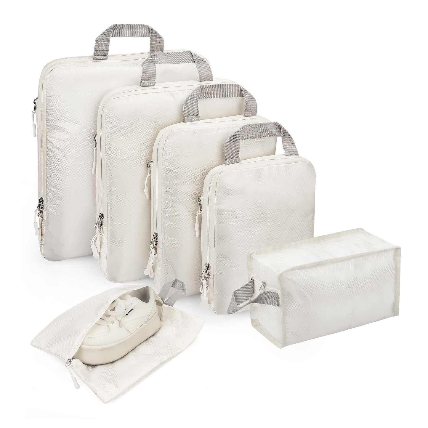 YOOFAN Travel Packing Cubes Set - 6 Pieces