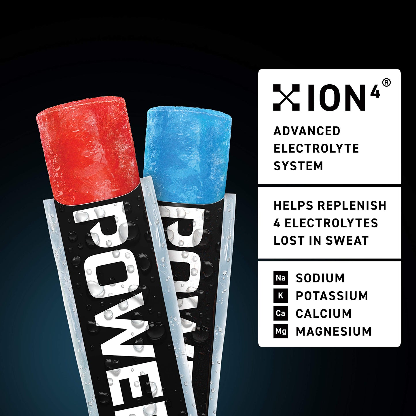 Powerade Sports Freezer Bars, 1.5 oz, Refreshing Ice Pops with Electrolytes B Vitamins, Naturally Flavored with Other Natural Flavors, Mountain Berry Blast and Fruit Punch, 70 Count