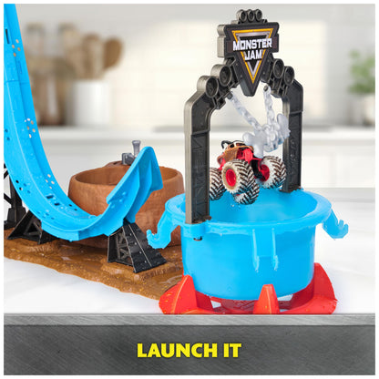 Monster Jam Dunk Tank Playset for Kids