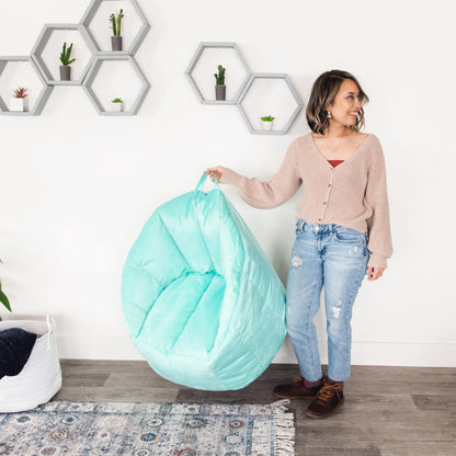 Big Joe Milano Plush Beanbag Chair