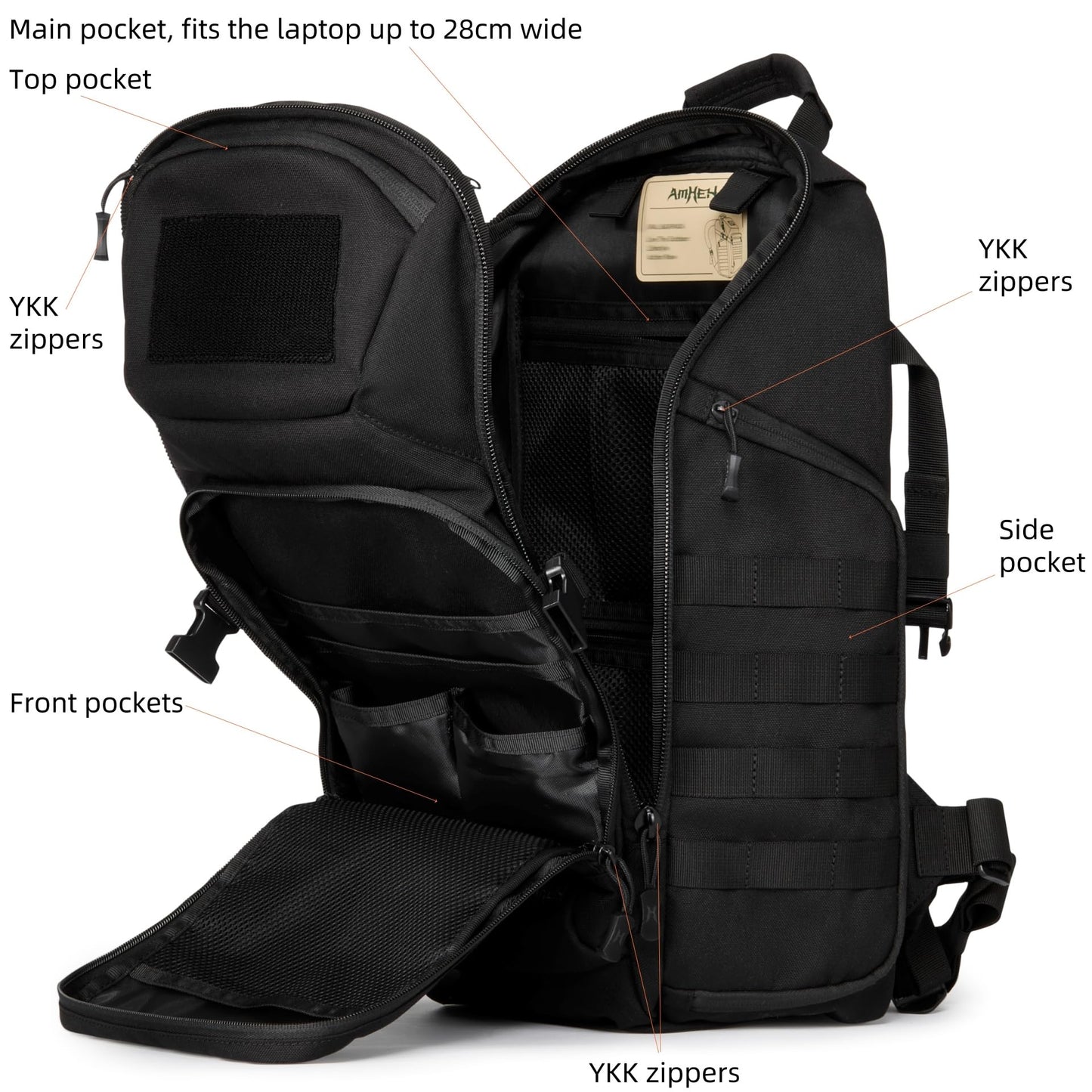 Tactical Military Molle Backpack 32L
