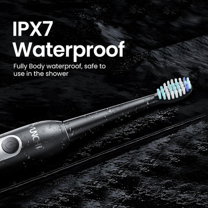 YUNCHI Sonic Electric Toothbrush with 4 Brush Heads