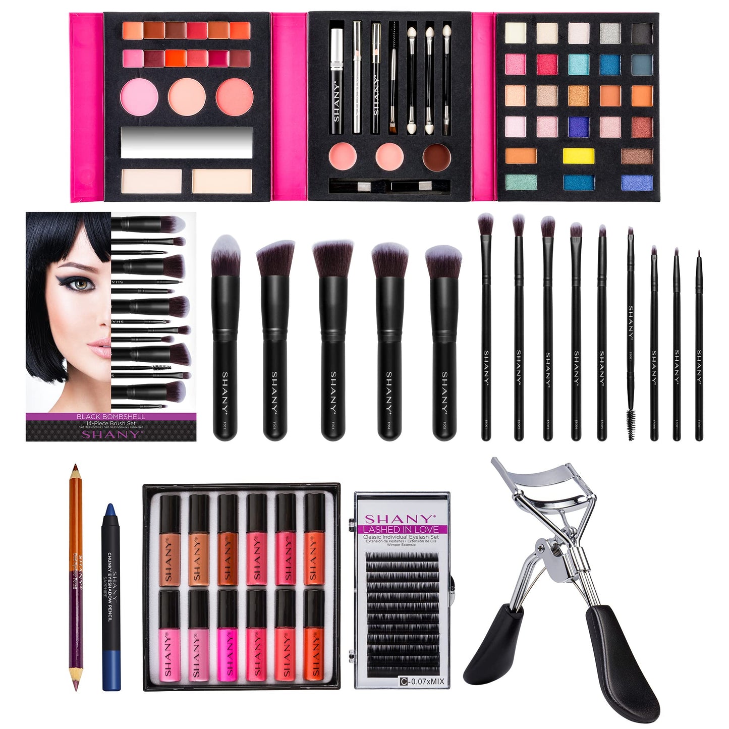 SHANY All-in-One Makeup Bundle - Colors Vary