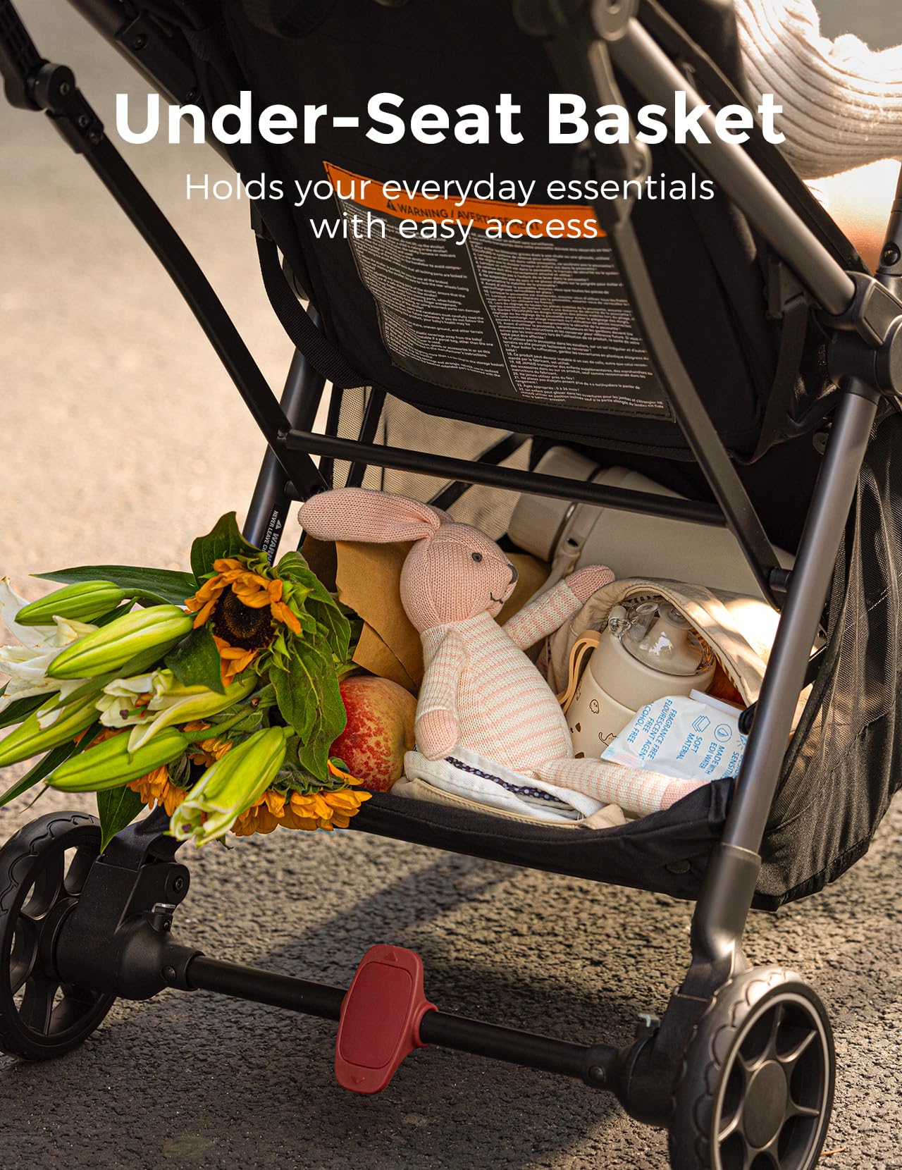 Momcozy Lightweight Compact Travel Stroller with Canopy
