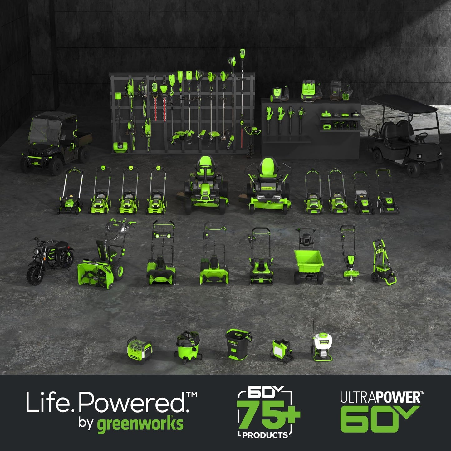 60V HC Battery by Greenworks for 75+ Tools
