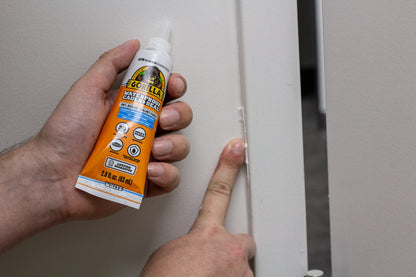 Gorilla Waterproof Caulk & Seal 100% Silicone Sealant, White, 2.8oz Squeeze Tube (Pack of 2)