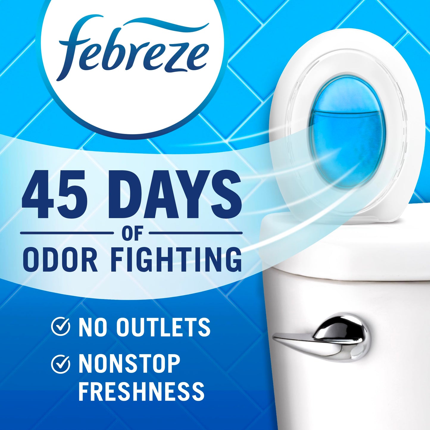 Febreze Small Spaces Air Freshener, 2 Count