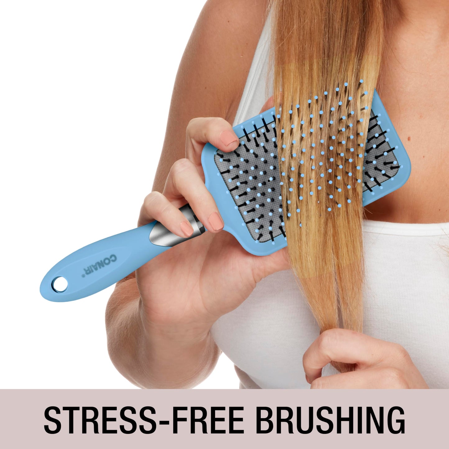 Conair Velvet Touch Detangling Hair Brush