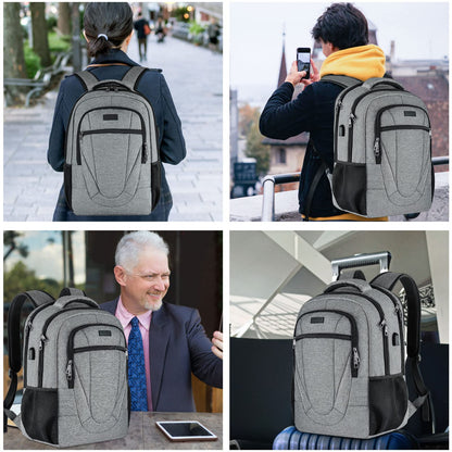 BIKROD Anti-Theft Laptop Backpack with USB Port