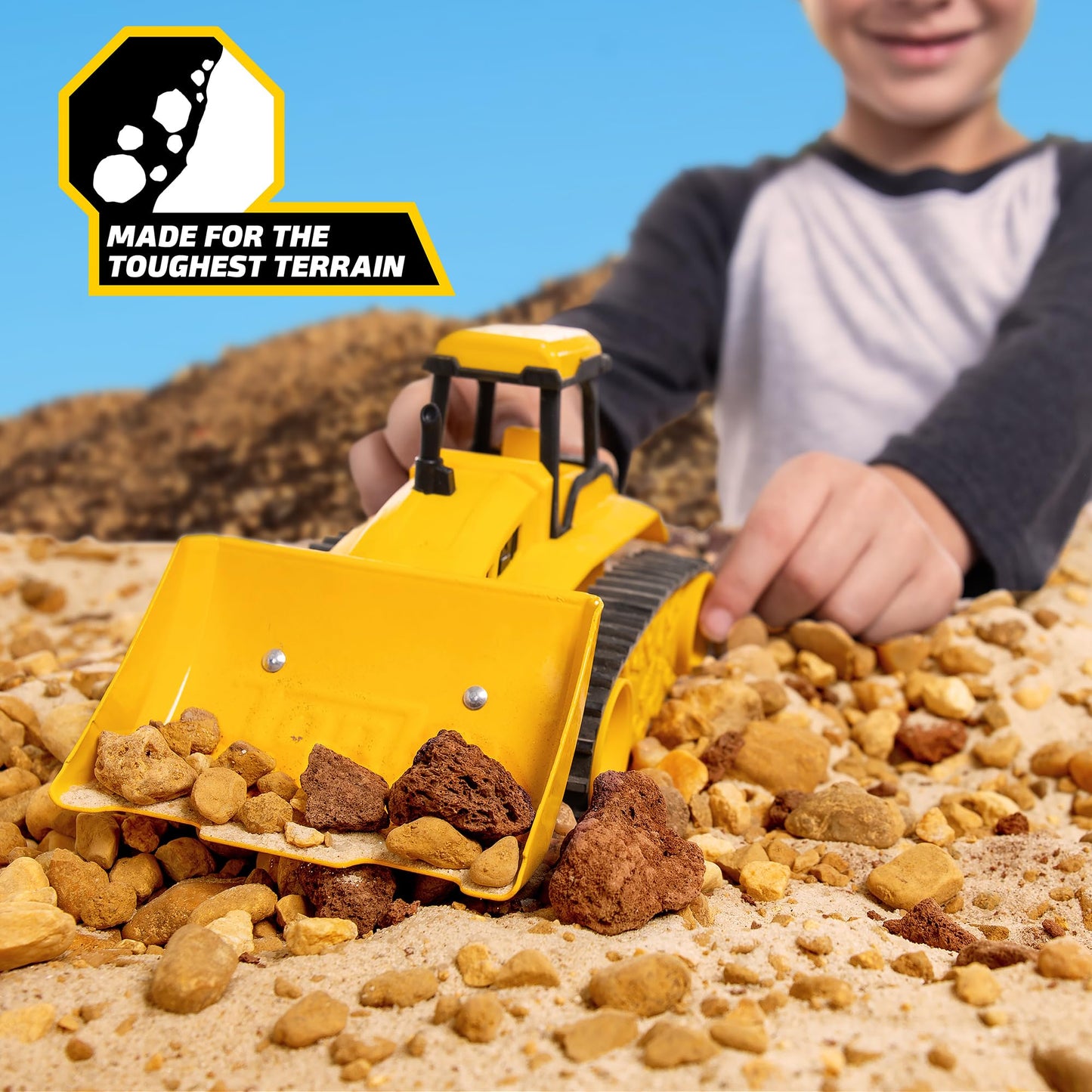 Tonka Giga Series Dump Truck & Bulldozer Set
