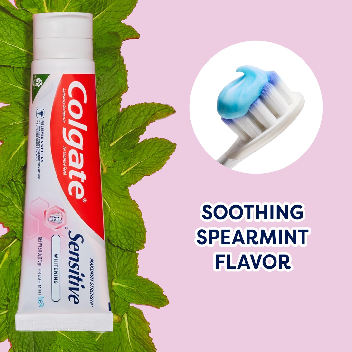 Colgate Whitening Toothpaste for Sensitive Teeth - 3 Pack
