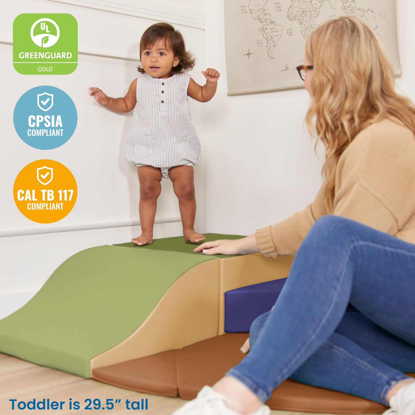 ECR4Kids 4-Piece Adventurer's Summit Slide Set