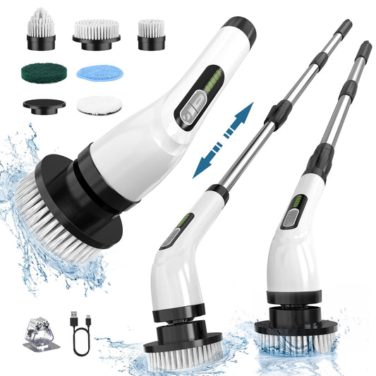 Electric Spin Scrubber for Bathroom Cleaning