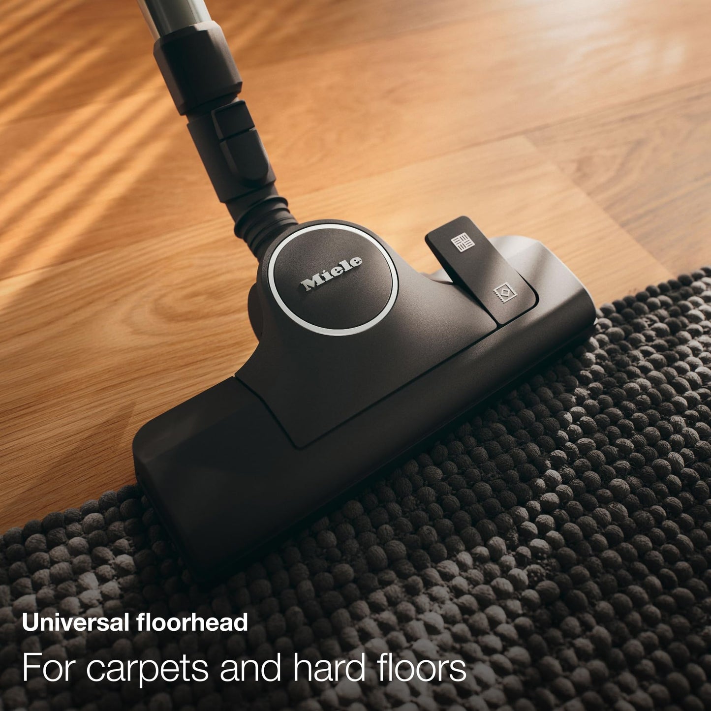 Miele Boost CX1 Canister Vacuum Cleaner, Black/Red