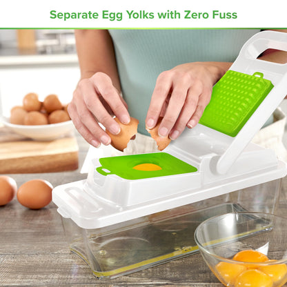 PrepNaturals 12-in-1 Vegetable Chopper with Container