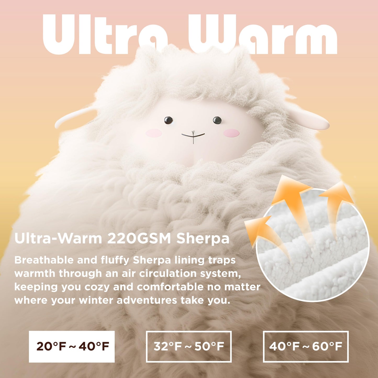 Wearable Blanket Hoodie for Women by Bedsure