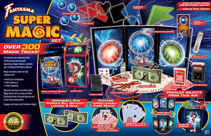 Fantasma Magic Super Magic Set Over 300 Tricks Let Magic Make You A Superhero!