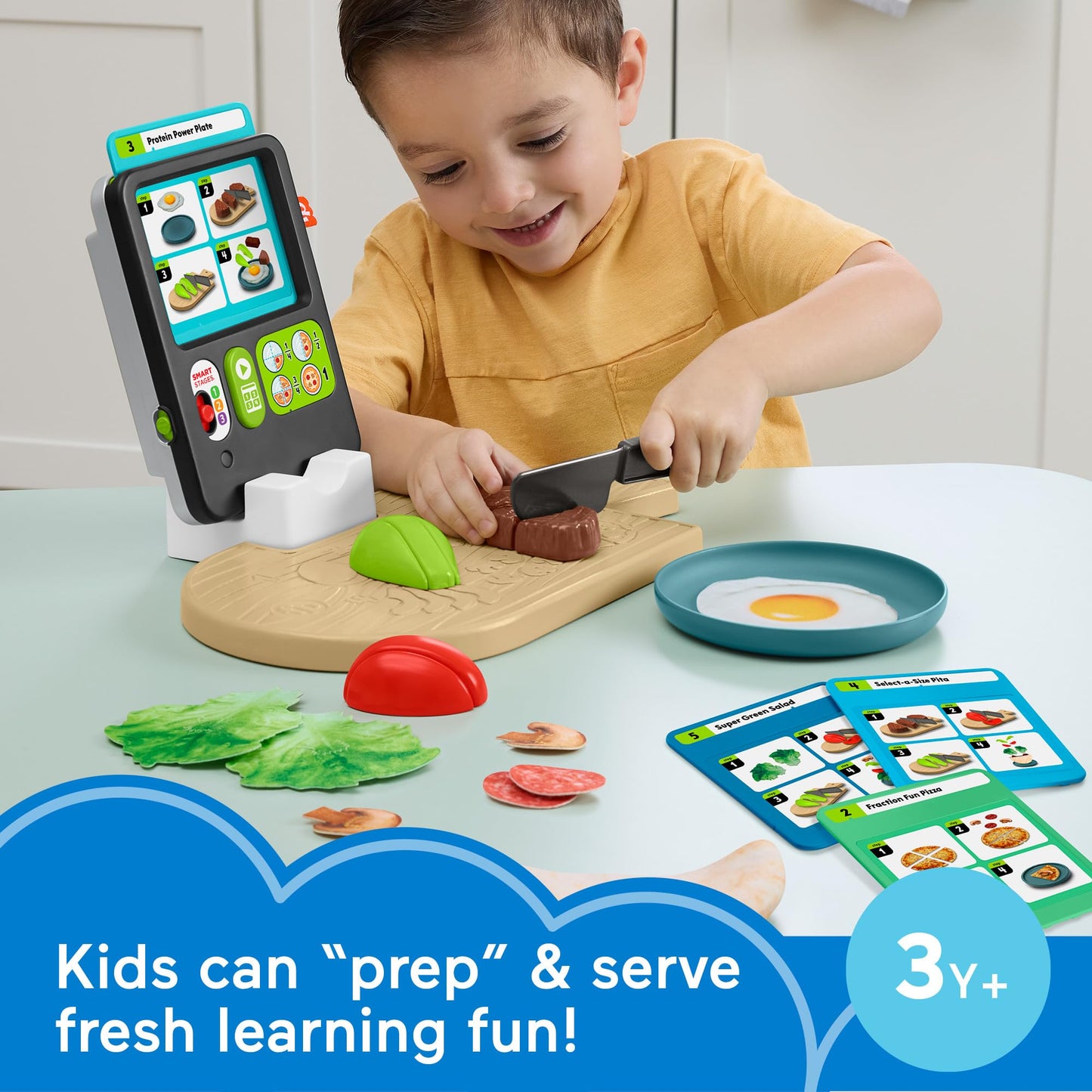 Fisher-Price Kitchen Playset Meal Kit for Kids
