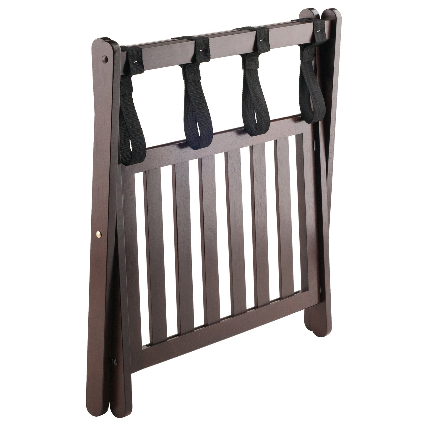 Winsome Luggage Rack with Storage Shelf
