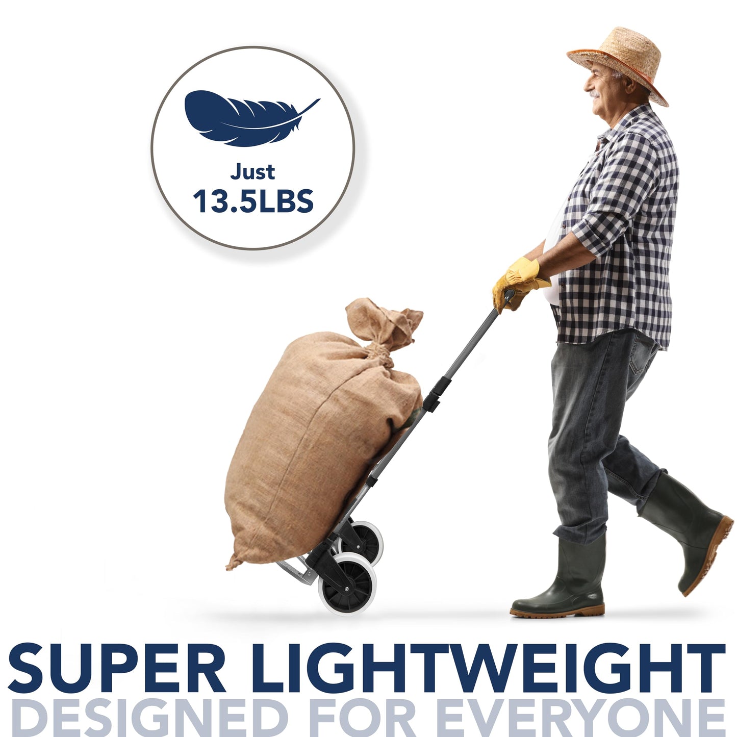 250 LB Aluminum Folding Hand Truck Trolley Dolly