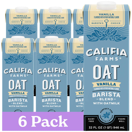 Califia Farms Vanilla Oat Barista Blend Milk