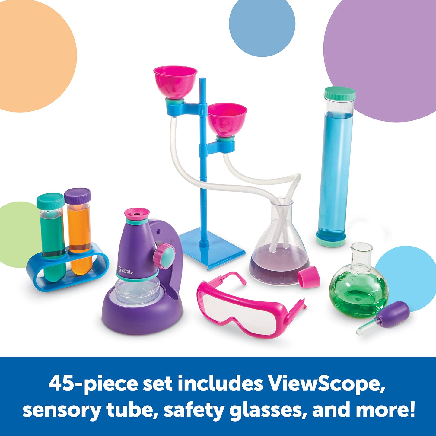 Learning Resources Deluxe Pink Science Lab Set