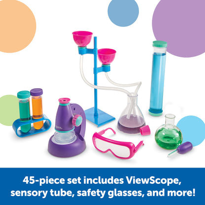 Learning Resources Deluxe Pink Science Lab Set