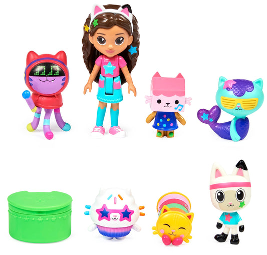 Gabby's Dollhouse Dance Party Figure Set for Kids