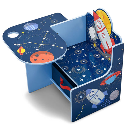Delta Children Space Adventures Chair Desk with Storage