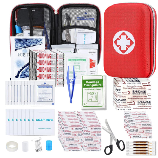277-Pcs Camping First Aid Kit by AMORNING