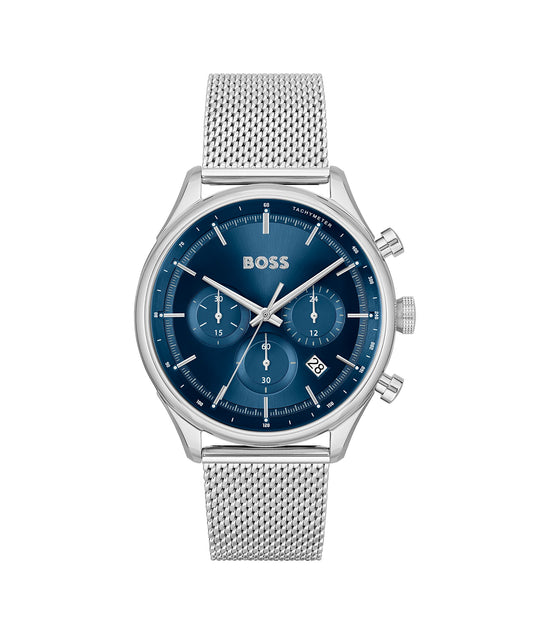 BOSS Gregor Men's Chronograph Mesh Bracelet Watch