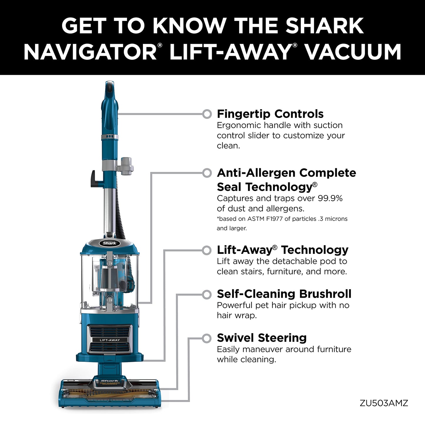Shark Navigator Lift-Away Vacuum for Pets
