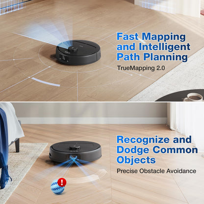 ECOVACS Robot Vacuum and Mop with Self-Emptying