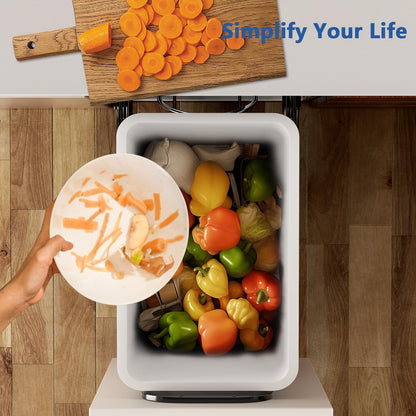 Under Cabinet Pull-Out Trash Can, 50Qt
