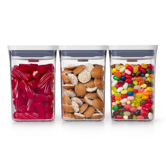 OXO 3-Piece Square POP Container Set