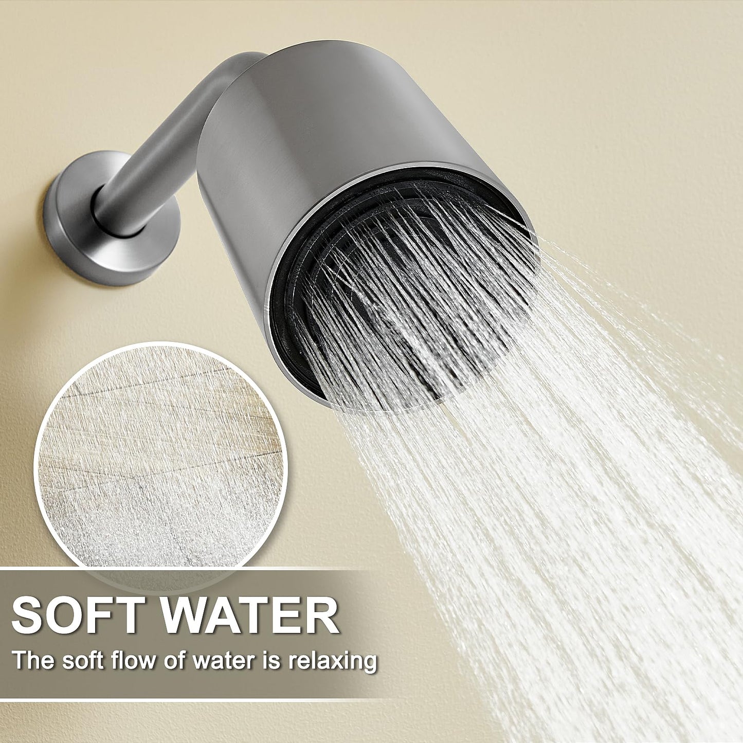 Rain Shower System with Handheld Shower Head
