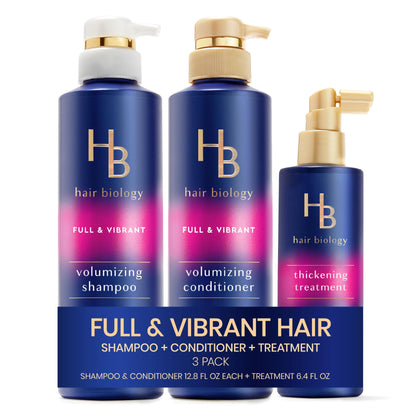 Hair Biology Volumizing Shampoo & Conditioner Set