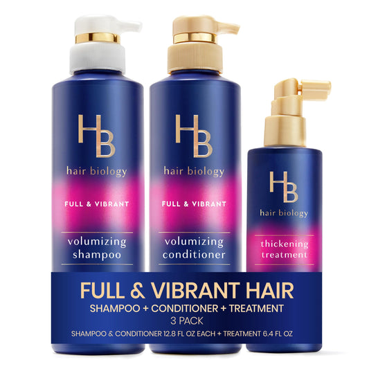 Hair Biology Volumizing Shampoo & Conditioner Set