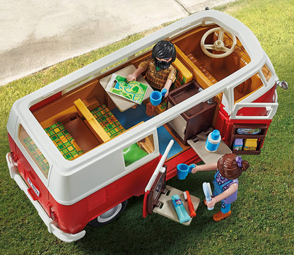 Playmobil Volkswagen T1 Camping Bus Set