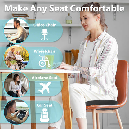 Memory Foam Seat Cushion for Pain Relief