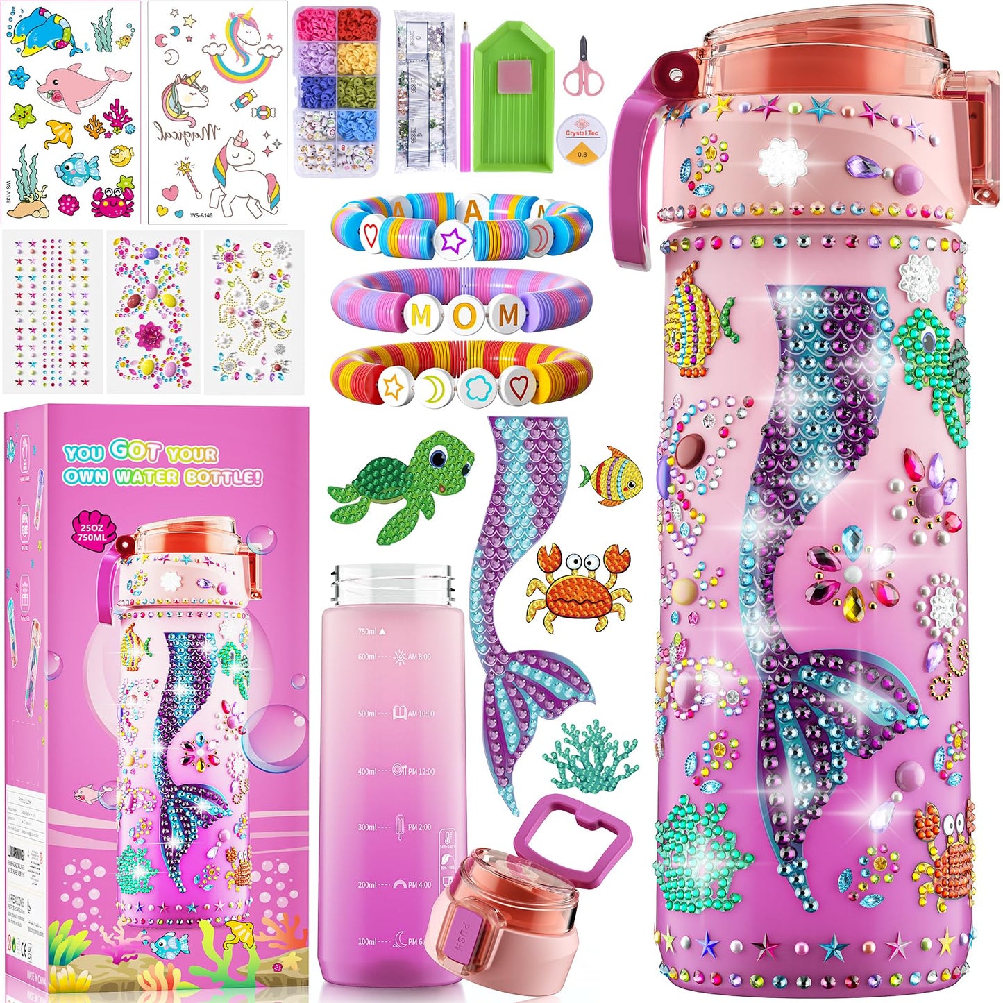 Mermaid Craft Kit for Girls by BOOH