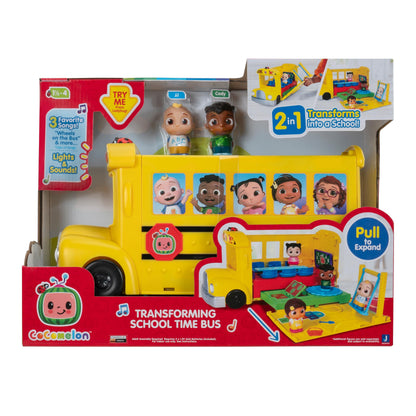 CoComelon School Time Bus with Lights and Sounds