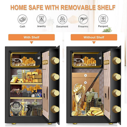 Extra Large Fireproof Safe with Lock Box