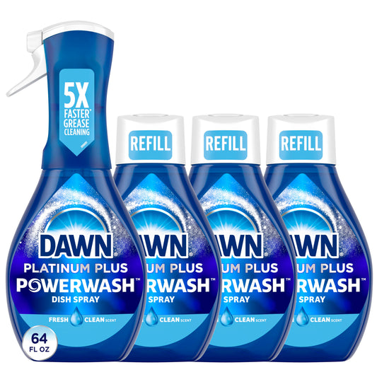 Dawn Powerwash Dish Spray & Refill Bundle 4-Pack
