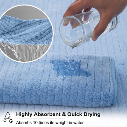 Oliven 8-Piece Oversized Bath Towel Set