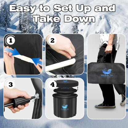 XXL Ice Plunge Tub for Cold Water Therapy