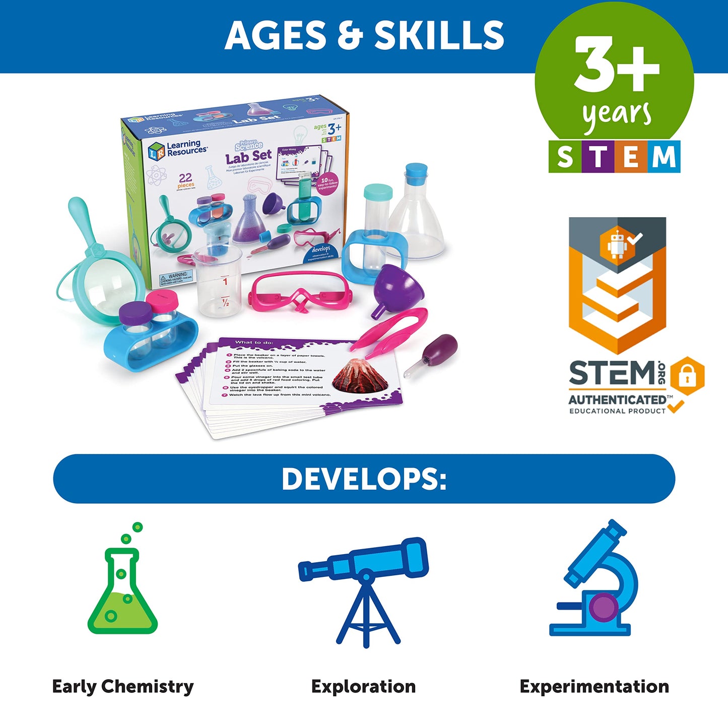 Learning Resources Science Lab Set for Kids