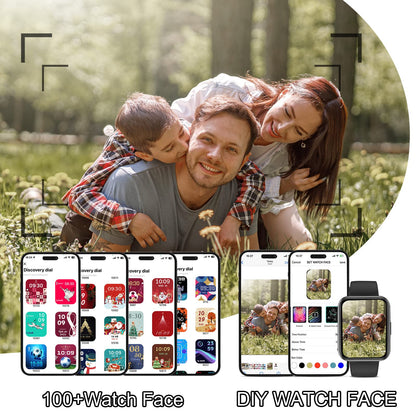 LOJUSIMEH Bluetooth Call Smartwatch for Fitness