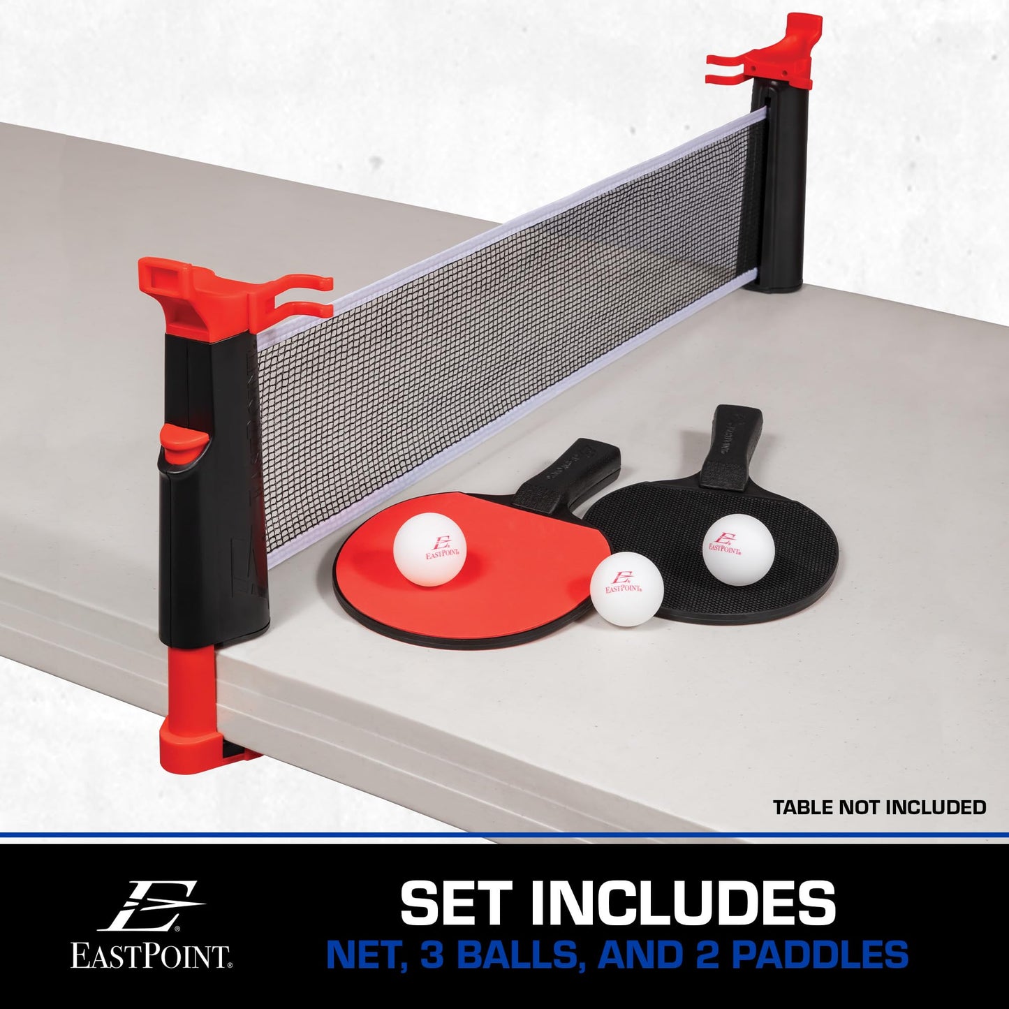 EastPoint Sports Table Tennis Net & Paddle Set