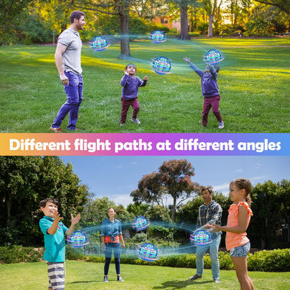 UPDATE: NOW $13.99! Flying Orb Ball Toy, Galaxy Ball 2024 Cosmic Globe Boomerang Hover Ball Fidget Spinner, Hand Controlled Mini Drone, Cool Toys Gifts for 6 7 8 9 10+ Year Old Boys Girls Outdoor Toys(Blue)